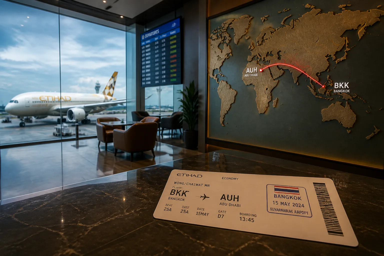Condor and Etihad Expand Alliance with New Bangkok-Abu Dhabi Route and Loyalty Integration