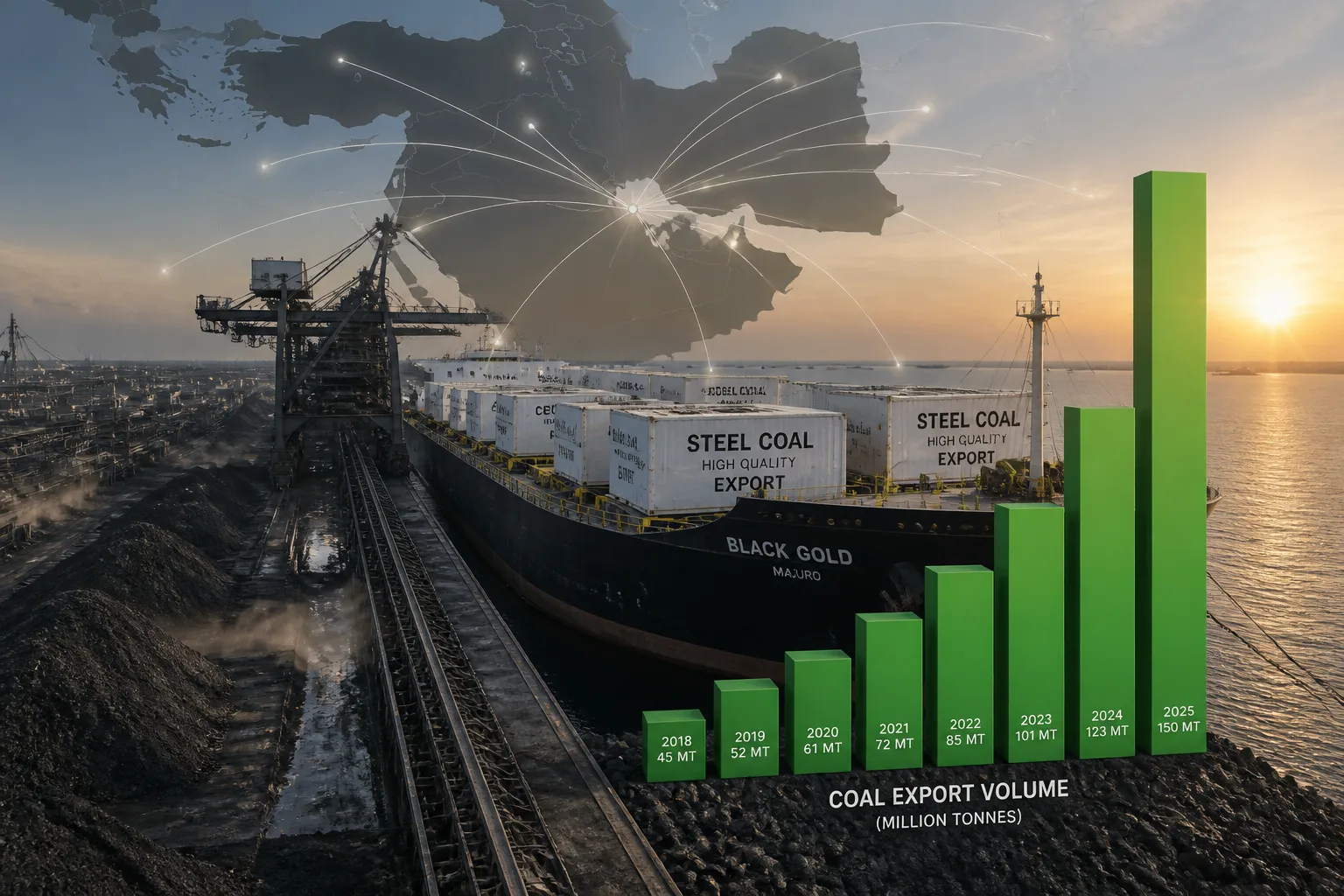 Exxaro Sees Record Coal Export Prices Amid Middle East Tensions, Forecasts 8 Mt for 2026