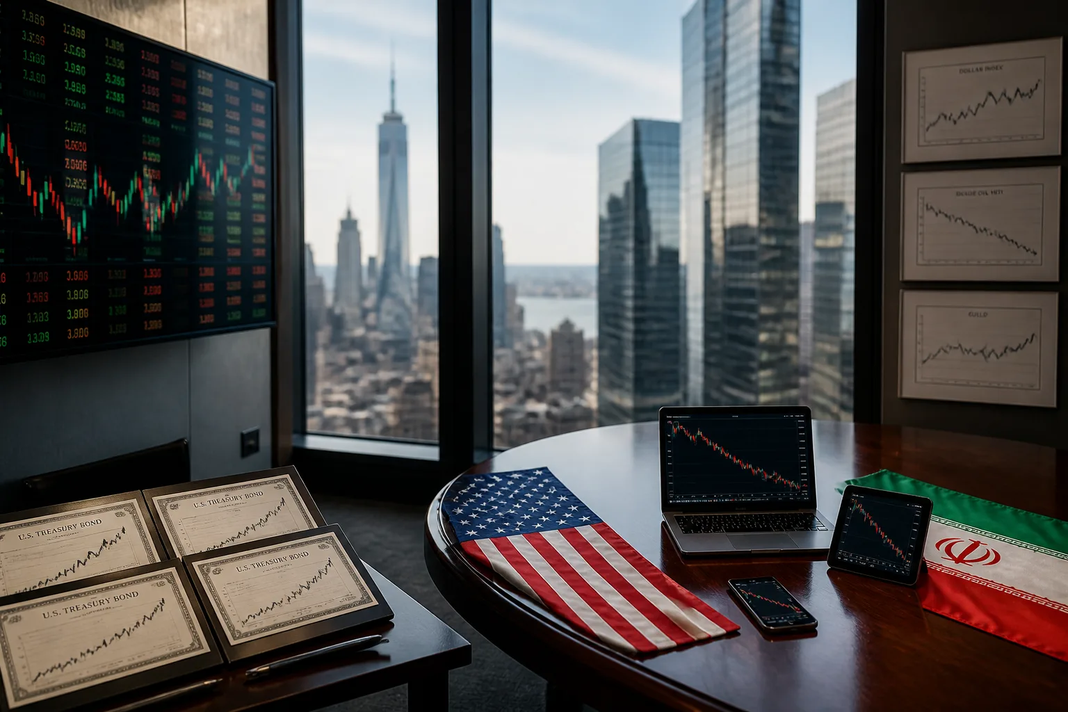 Wall Street Mixed as US-Iran Talks Resume, Tech Stocks Weaken, Treasury Yields Rise