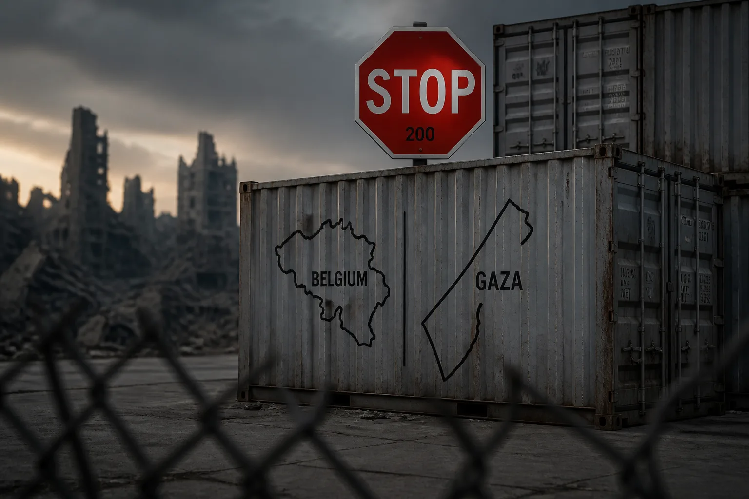 Belgium Approves Import Ban on Goods from Occupied Palestinian Territories Amid Gaza Conflict