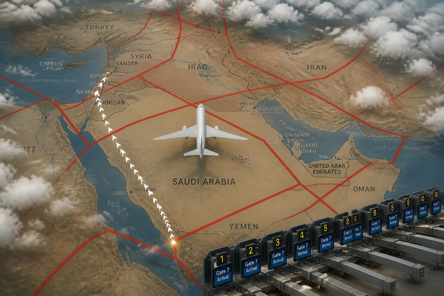 Airlines Extend Middle East Flight Suspensions Amid Ongoing Airspace Restrictions